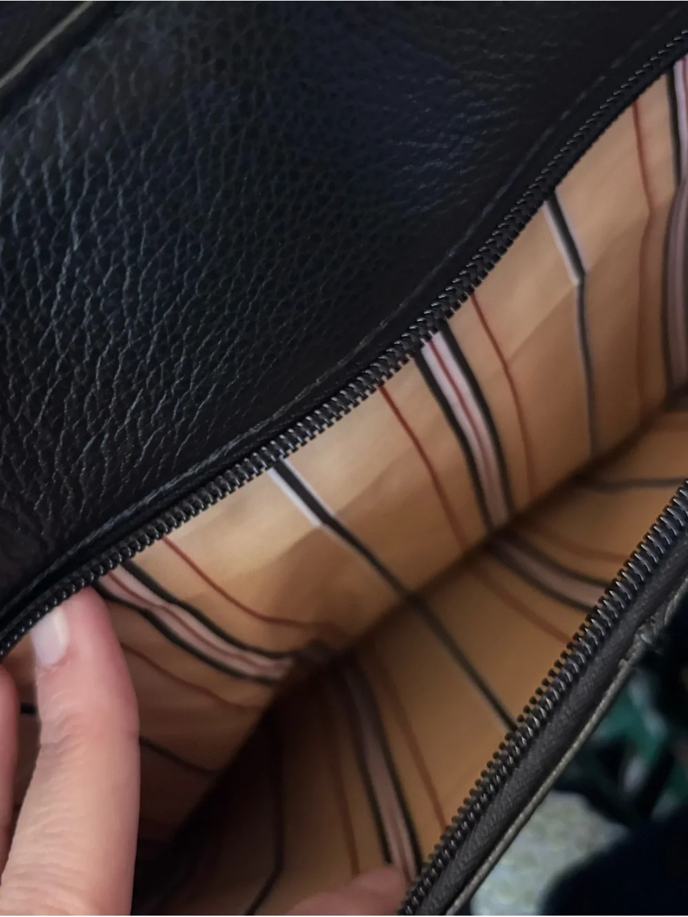 Samsonite Black Leather Laptop Tote Bag